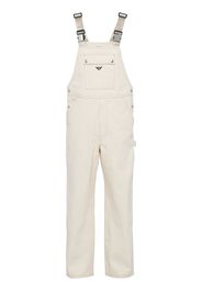 Prada Bull denim overalls - Nude