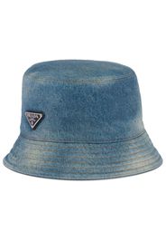 Prada Denim bucket hat - Blau