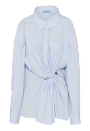 Prada Verziertes T-Shirt - Blau