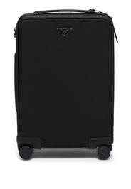 Prada Re-Nylon triangle-logo trolley - Schwarz