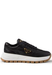 Prada Sneakers mit Triangel-Logo - Schwarz
