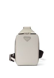 Prada Brique Schultertasche - Weiß