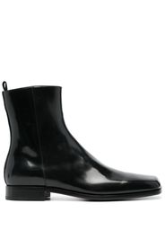 Prada square-toe ankle boots - Schwarz