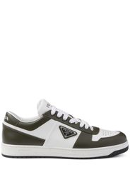 Prada Downtown colour-block leather sneakers - Weiß