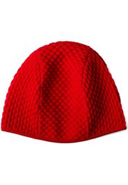 Prada Grob gestrickte Beanie - Rot