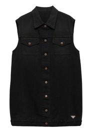 Prada Jeans-Minikleid - Schwarz