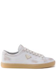 Prada Sneakers aus Leder - Weiß