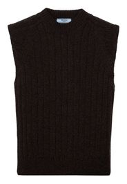 Prada Pullunder aus Wolle - Braun