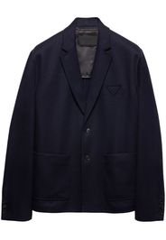 Prada Einreihige Jacke - Blau