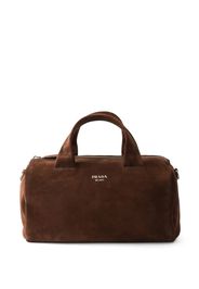 Prada Reisetasche aus Wildleder - Braun
