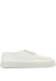 Prada leather lace-up sneakers - Weiß