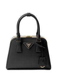 Prada Pyramid Saffiano-leather tote bag - Schwarz