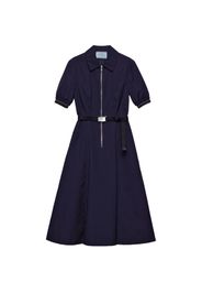 Prada Kleid aus Popeline - Blau