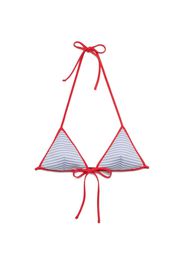 Prada Interlock Bikini-Oberteil aus Jersey - Blau