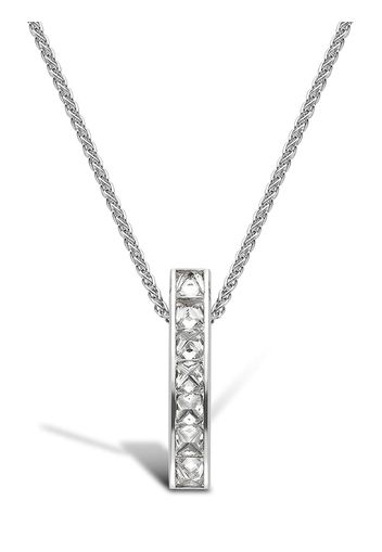 Pragnell 18kt Weißgoldanhänger mit Diamanten - Silber