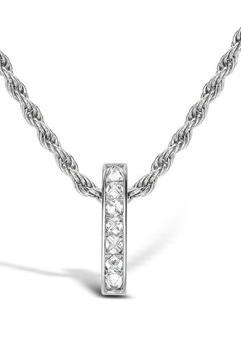 Pragnell 18kt Weißgoldhalskette mit Diamanten - Silber