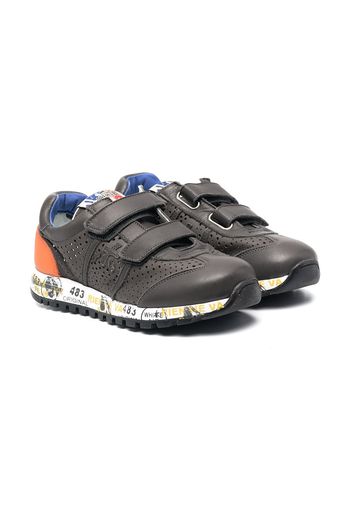 Premiata Kids Lucy Sneakers mit Klettverschluss - Grau