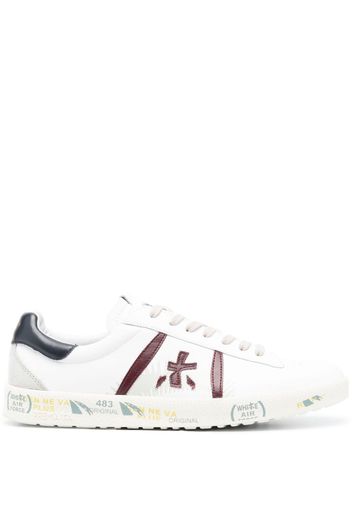 Premiata Andy Sneakers mit Logo-Patch - Weiß