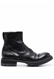 Premiata polished leather ankle boots - Schwarz