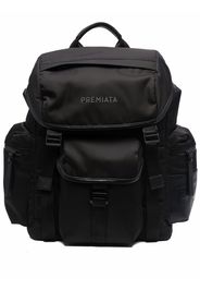 Premiata Booker logo-print backpack - Schwarz