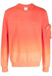 Premiata logo-print gradient sweatshirt - Orange