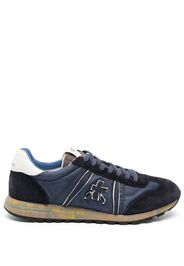 Premiata Lucy 6410 low-top suede sneakers - Blau