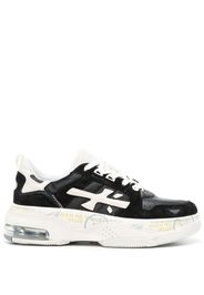 Premiata Drake logo-patch sneakers - Schwarz