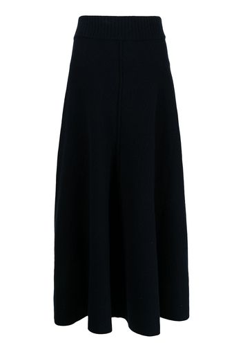 Pringle of Scotland fine-knit midi skirt - Blau