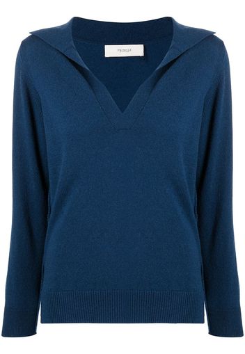 Pringle of Scotland Polo-style jumper - Blau