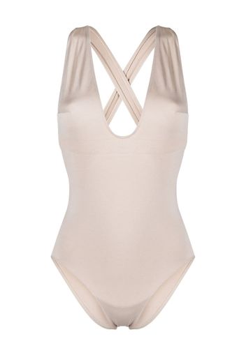 PRISM² Illuminate crossover-strap body - Nude