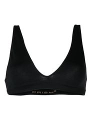 PRISM² Graceful ribbed bra - Schwarz