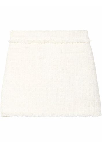 Proenza Schouler White Label Tweed Mini Skirt - Weiß