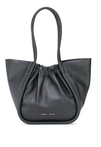 Proenza Schouler 'Ruched L' Shopper - Schwarz