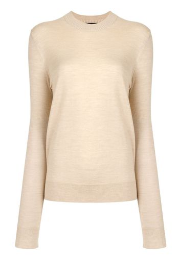 Proenza Schouler Pullover mit rundem Ausschnitt - Gelb