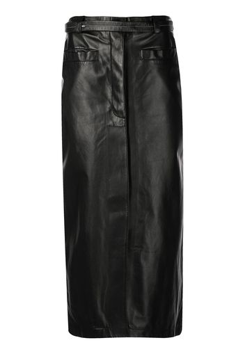 Proenza Schouler Leather Wrap Skirt - Schwarz