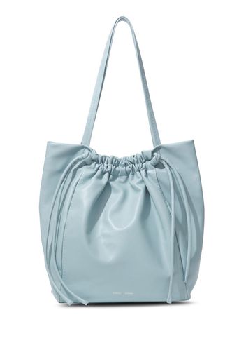 Proenza Schouler Drawstring leather tote - Blau