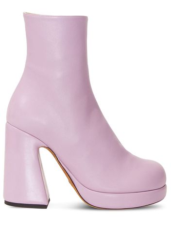 Proenza Schouler Forma platform boots - Violett