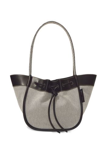 Proenza Schouler Canvas-Shopper - Schwarz