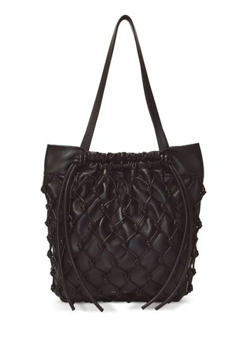 Proenza Schouler Macrame Drawstring Tote - Schwarz