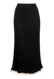 Proenza Schouler Silk Cashmere Skirt - Schwarz