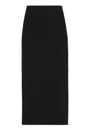 Proenza Schouler low-rise fine-knit skirt - Schwarz