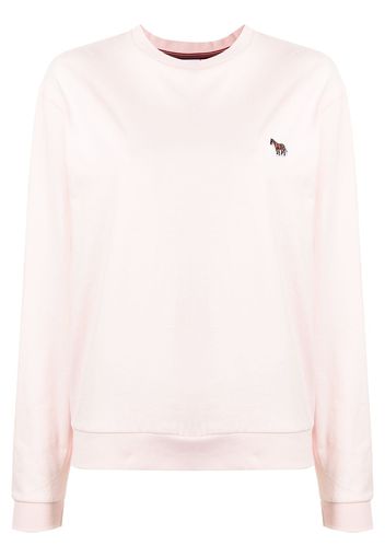 PS Paul Smith Sweatshirt mit Zebra - Rosa