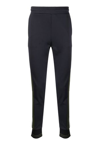 PS Paul Smith side-stripe tapered joggers - Blau