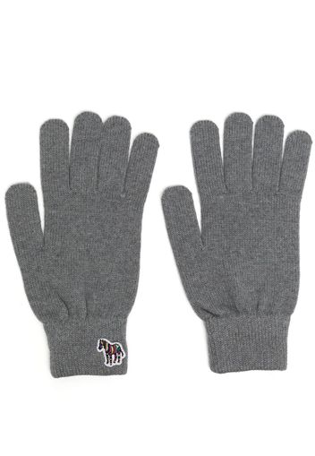 PS Paul Smith Gestrickte Handschuhe - Grau