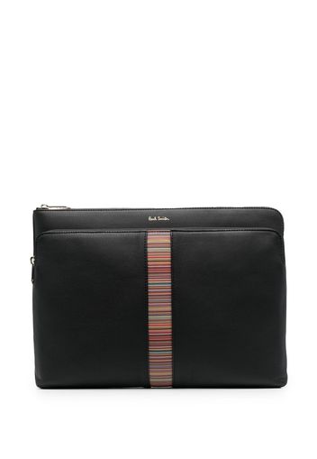 PS Paul Smith leather document case - Schwarz