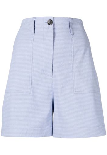 PS Paul Smith Hoch sitzende Shorts - Blau