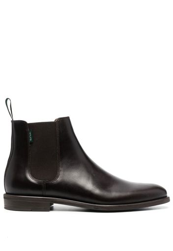 PS Paul Smith leather ankle boots - Braun