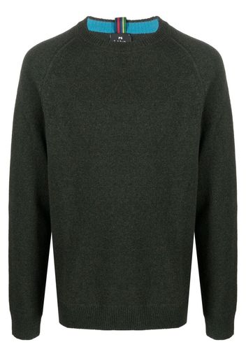 PS Paul Smith crew-neck wool jumper - Grün