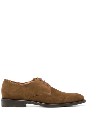 PS Paul Smith almond-toe derby shoes - Braun