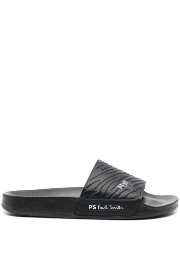 PS Paul Smith zebra-logo slides - Schwarz